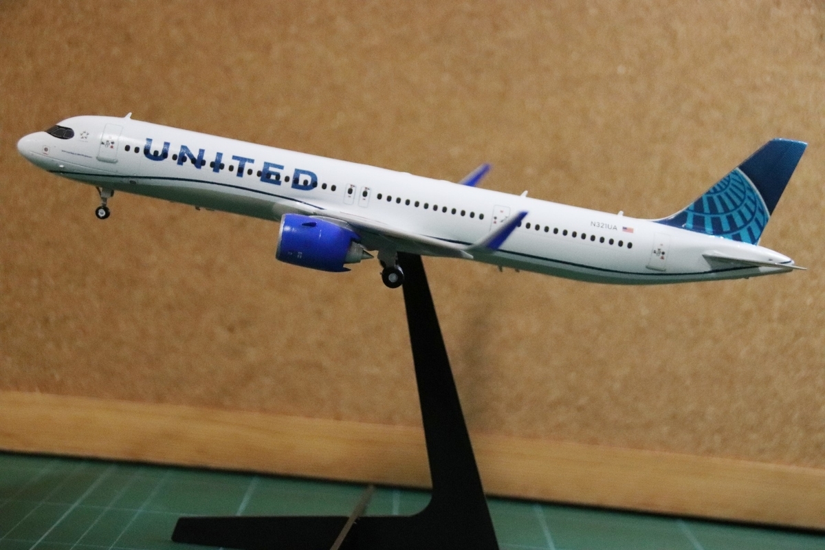 ハセガワ 1/200 A321neo United Airlines その4 完成編 - のぞみの