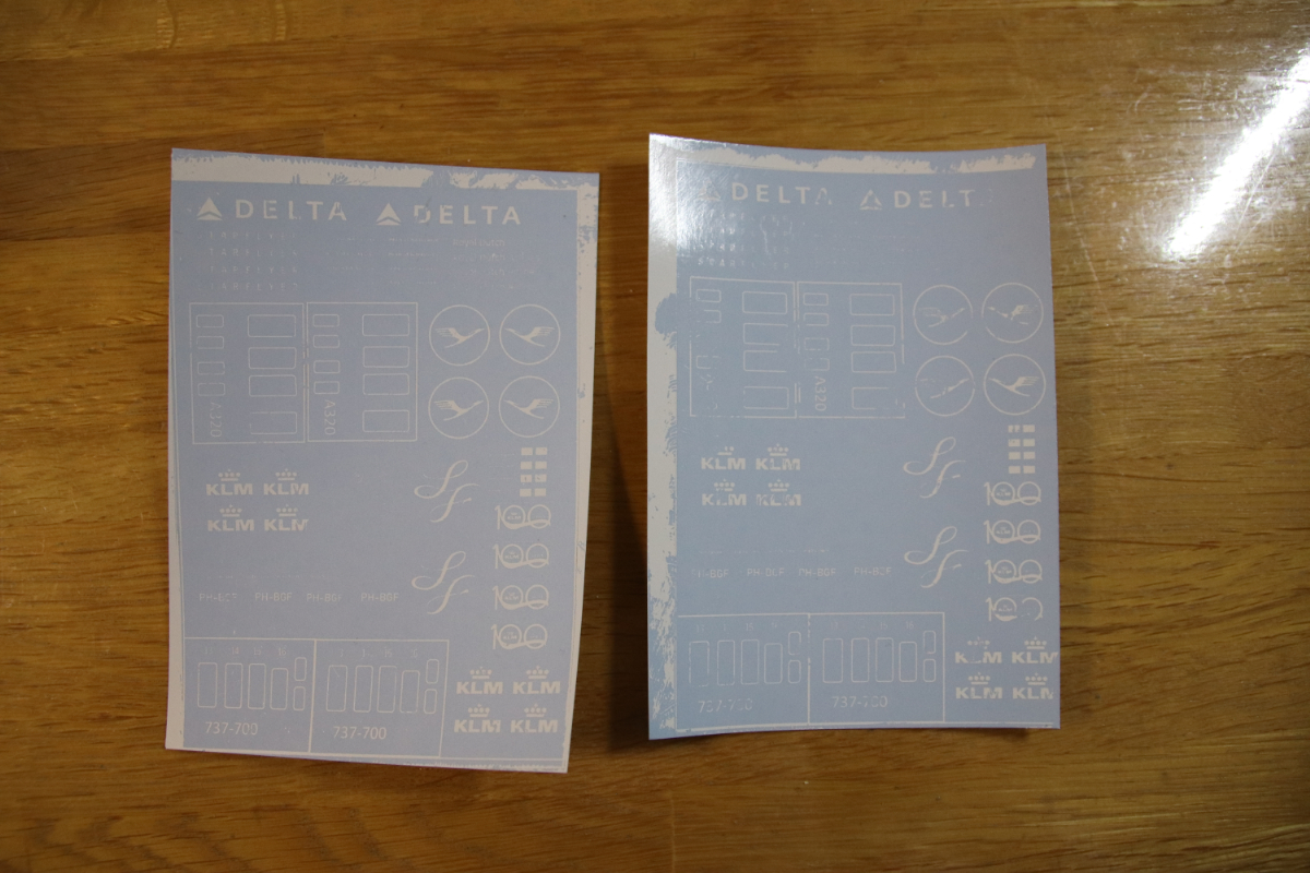 白デカールについて… - のぞみの製作日記