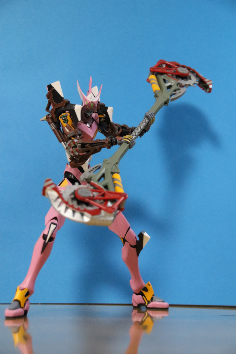コトブキヤ エヴァンゲリオン改8号機γ 完成レビュー - のぞみの
