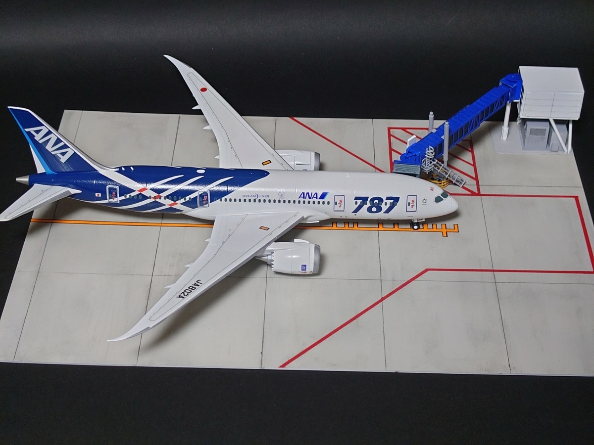 ハセガワ 1/200 787-8 ANA 完成編 - のぞみの製作日記