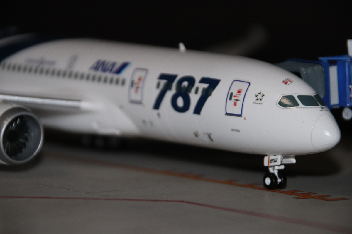 ハセガワ 1/200 787-8 ANA 完成編 - のぞみの製作日記