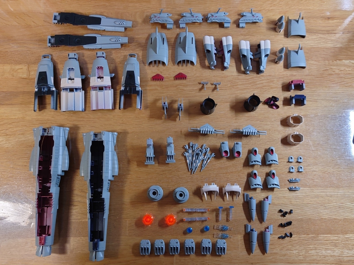 宇宙戦艦ヤマト 1/1000ドレッドノート級 その2 - のぞみの製作日記