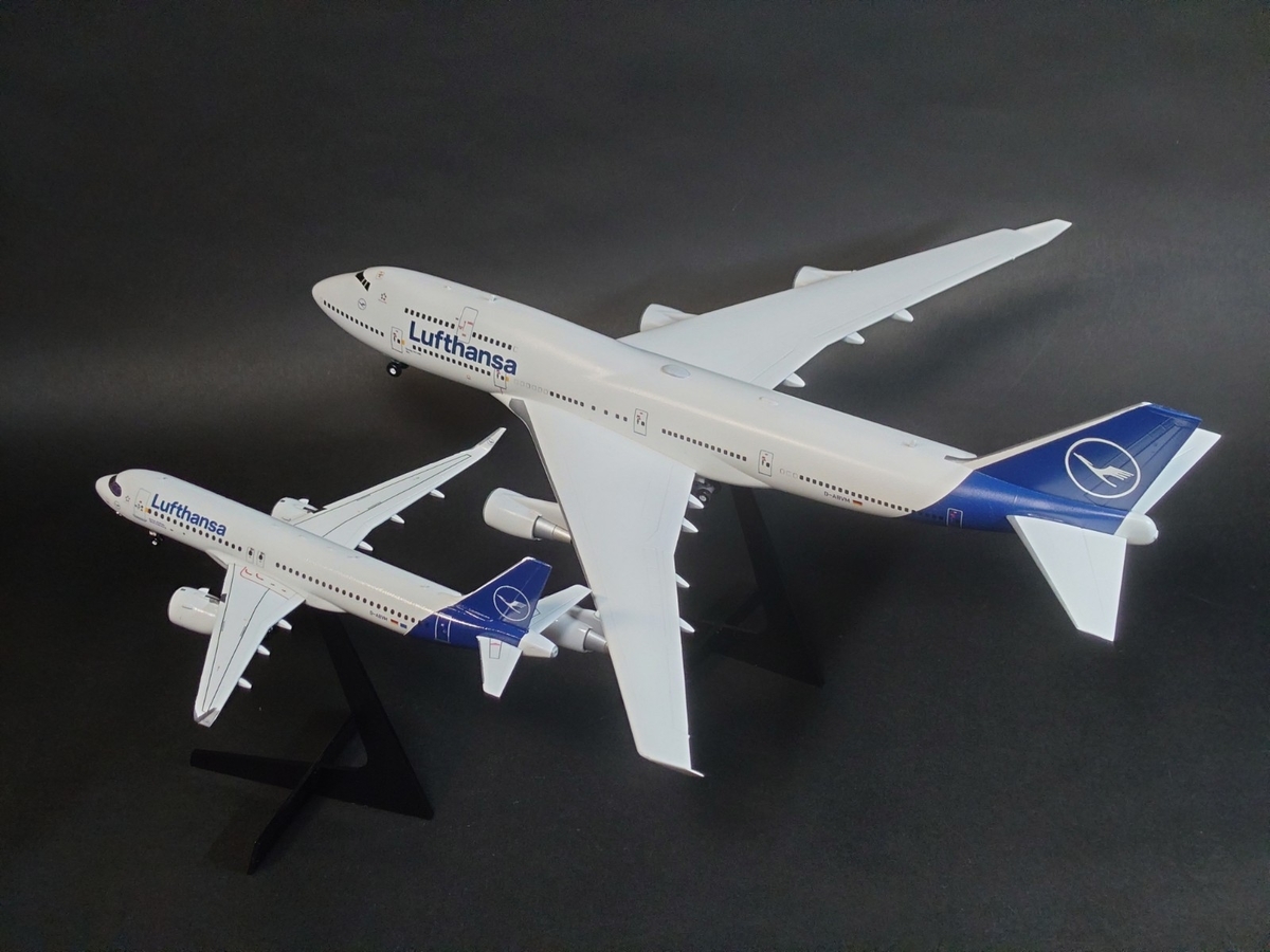 ハセガワ 1/200 A320neo Lufthansa 完成編 - のぞみの製作日記