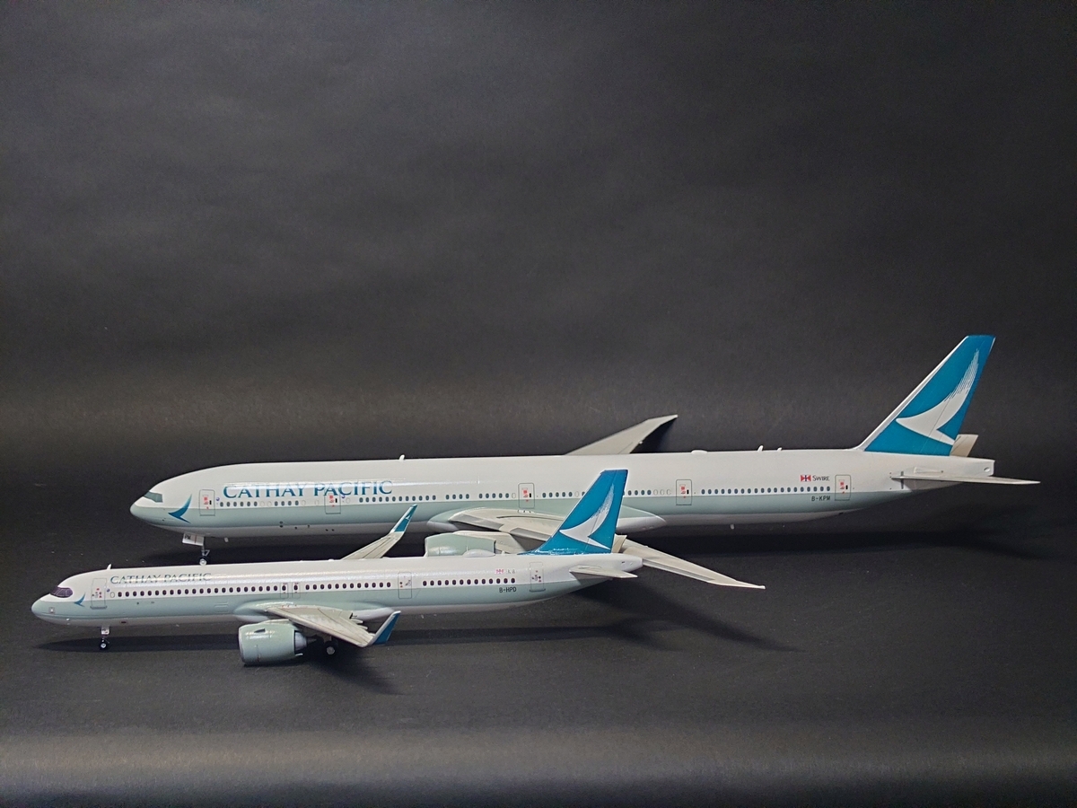 ハセガワ 1/200 A321neo Cathay Pacific 完成編 - のぞみの製作日記