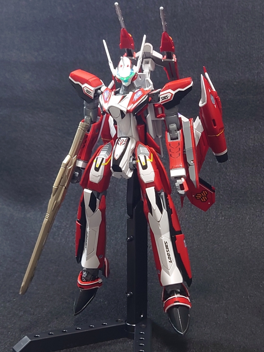 全塗装　光沢仕上　HG マクロス　YF-29 スーパーパック　早乙女アルト専用機 HG 1/100 YF-29早乙女アルト機 - のぞみの製作日記