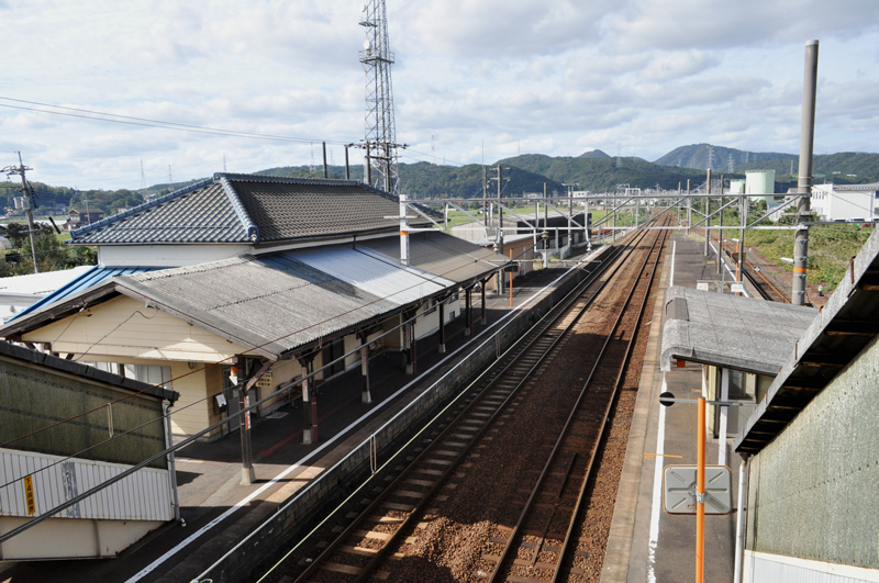 山陰本線:東松江駅 (ひがしまつえ) - tkmov(バイクとローカル線と)