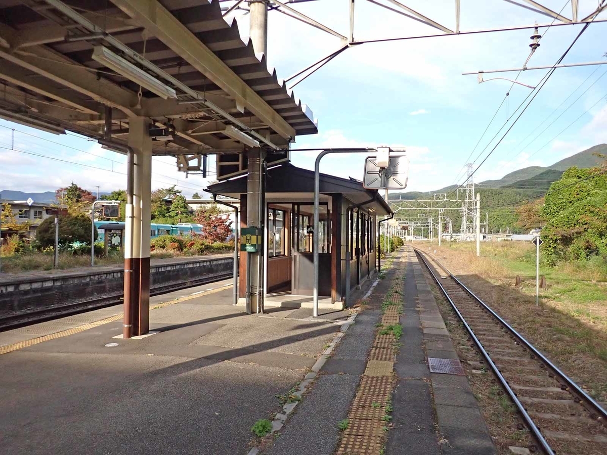 篠ノ井線:西条駅 (にしじょう) - tkmov(バイクとローカル線と)