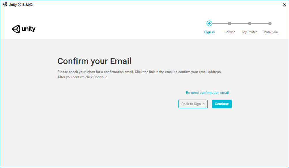Confirm your Email