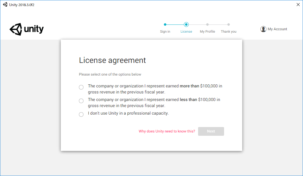 License agreement