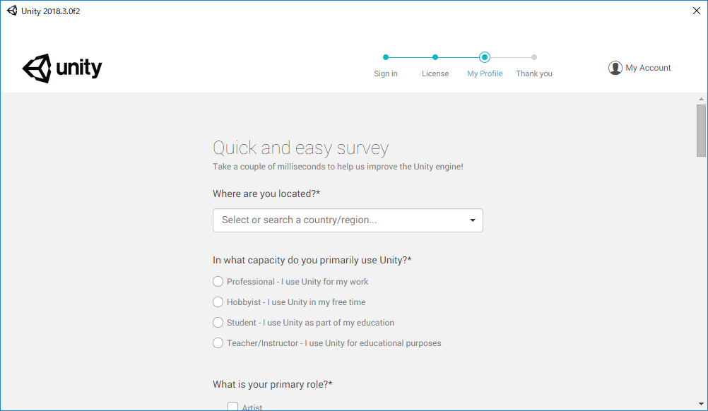 quick and easy survey