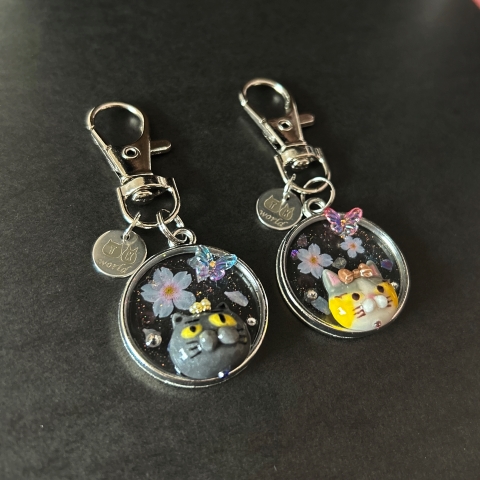ブリティッシュショートヘア　桜のレジン