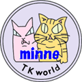 TKworld　ハンドメイド　レジン　ねこキャラグッズ　minne