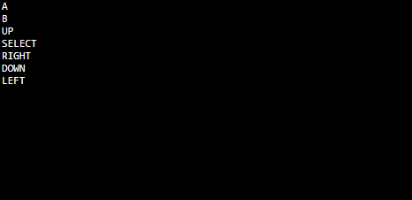 図5.　ターミナルに結果を表示