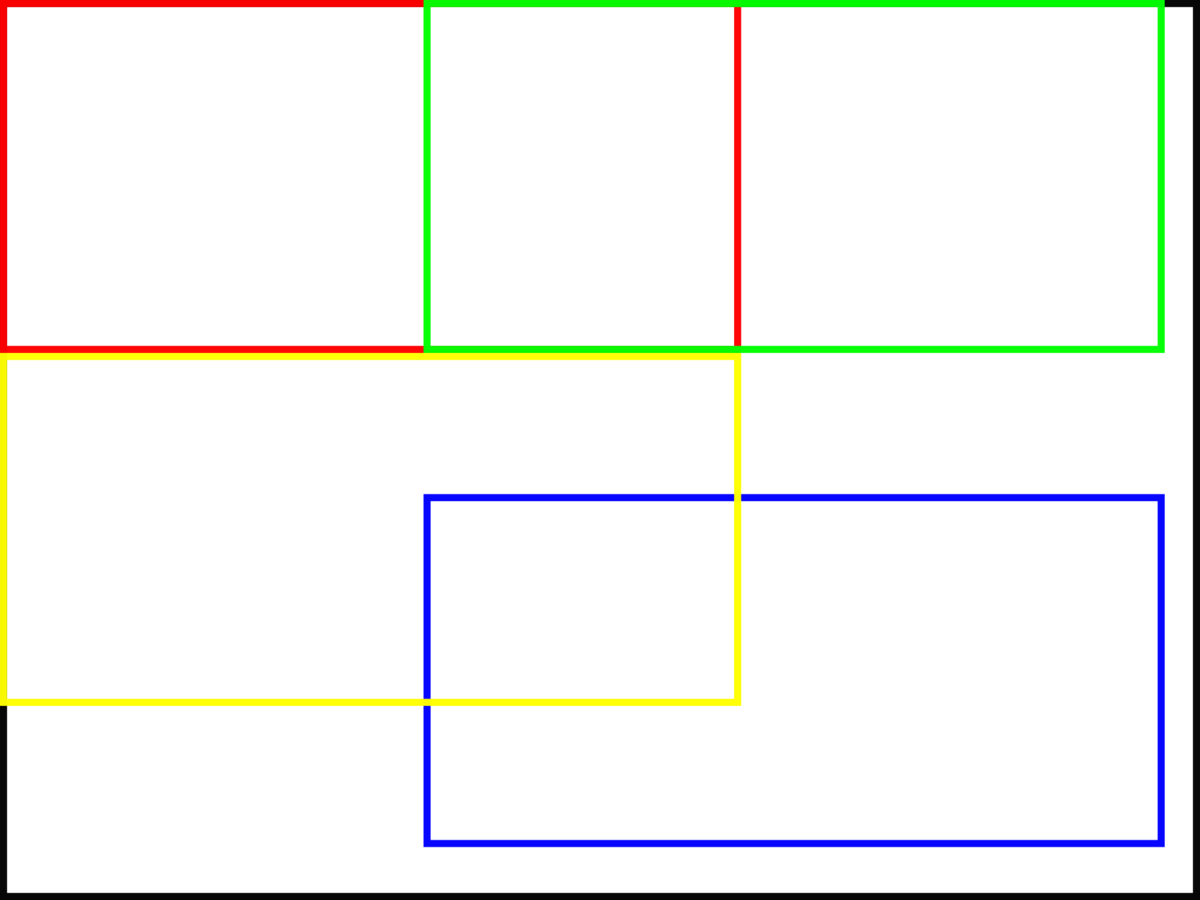 図2　横置き4枚
