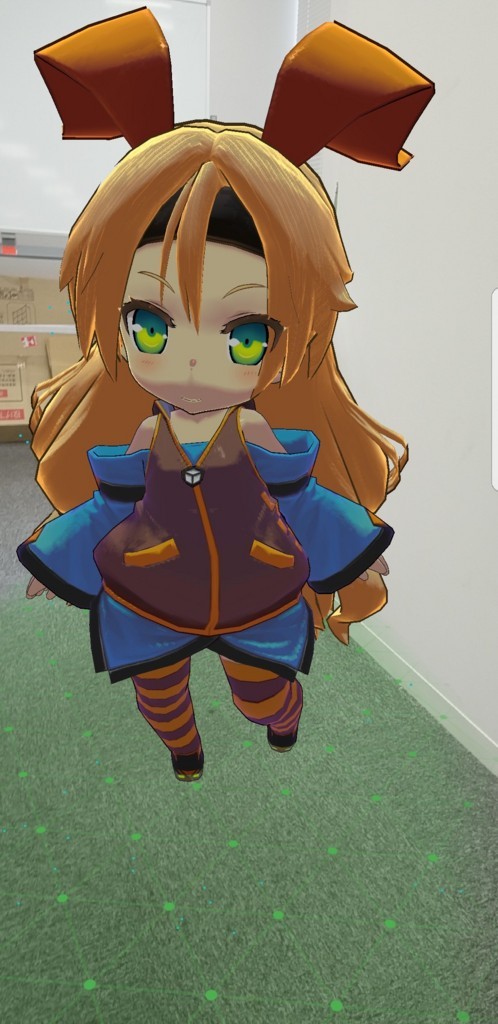 Unity Arcoreでunityちゃんを召喚する するめとめがね