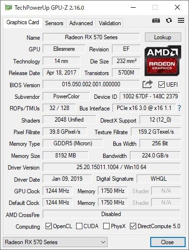 グラフィックボードをGTX 1050TiからRX 570に換えてみた - Blog グラフィックボードをGTX 1050TiからRX 570に換えてみた - Blog