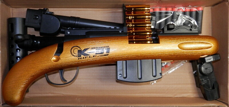 中華製トイガン「排莢式スポンジ銃 Handi K-31 RIFLE （悍迪 K-31歩枪