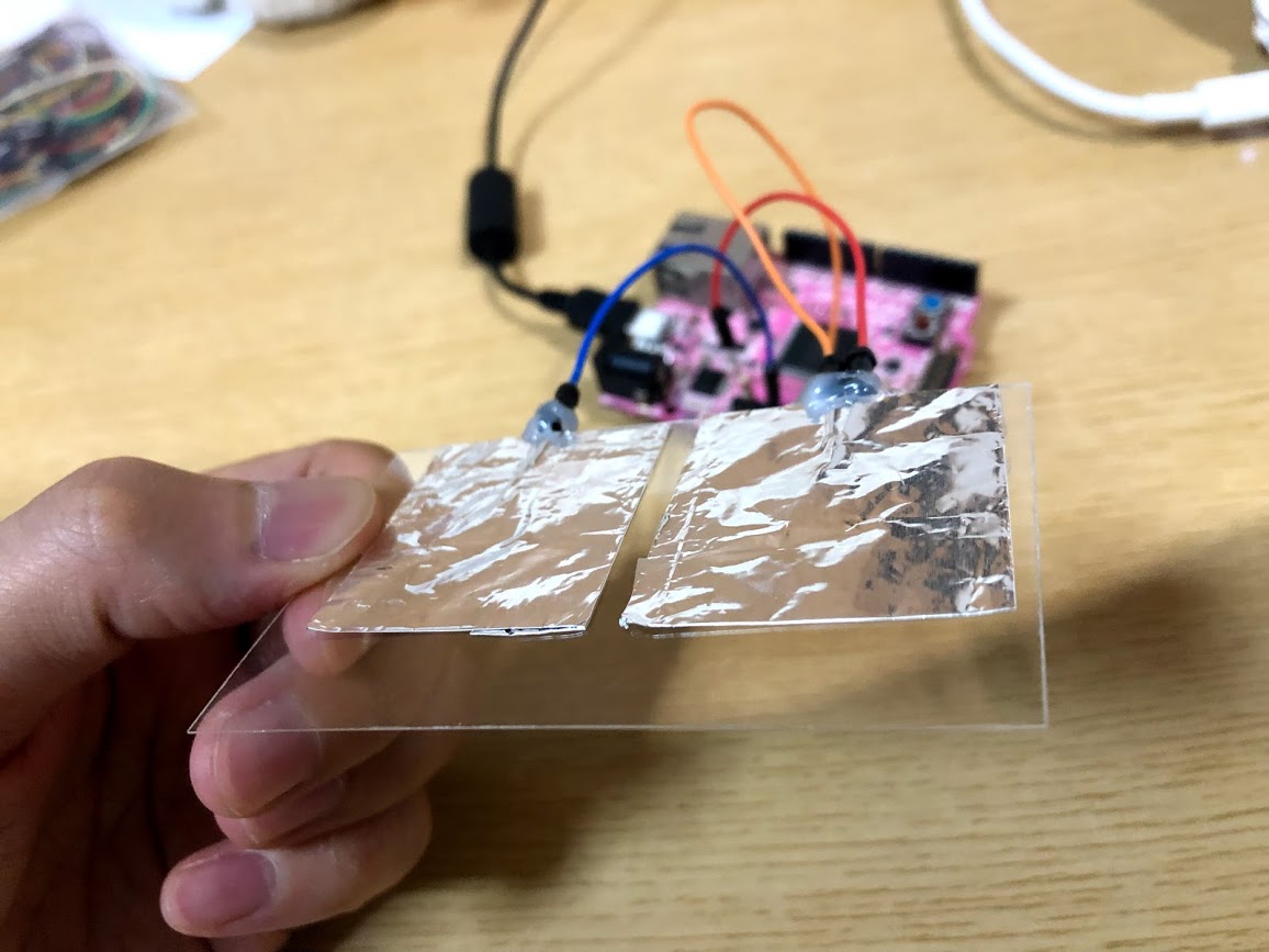 アルミホイルと抵抗1個で作るタッチセンサ Team M And Aの部屋