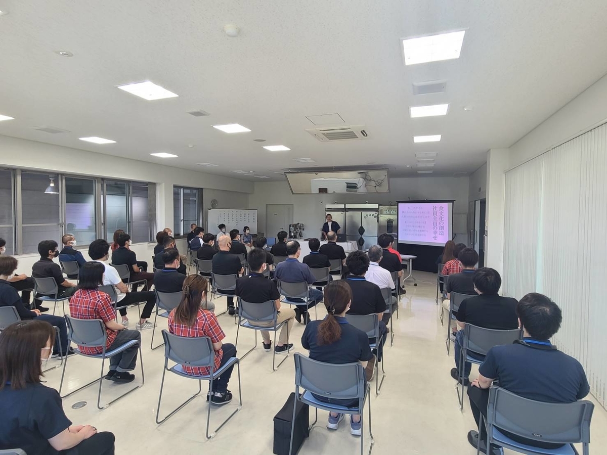 第73期 全体朝礼 チーム丸三 第73期 全体朝礼 チーム丸三