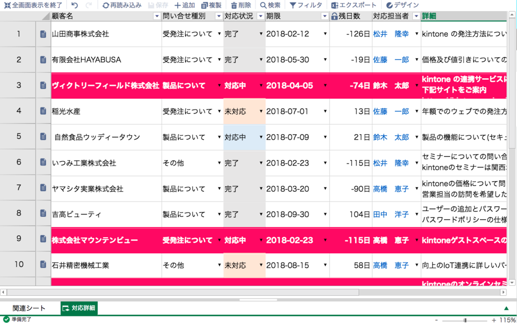 ２つの複合技で色付け設定完了後の画面