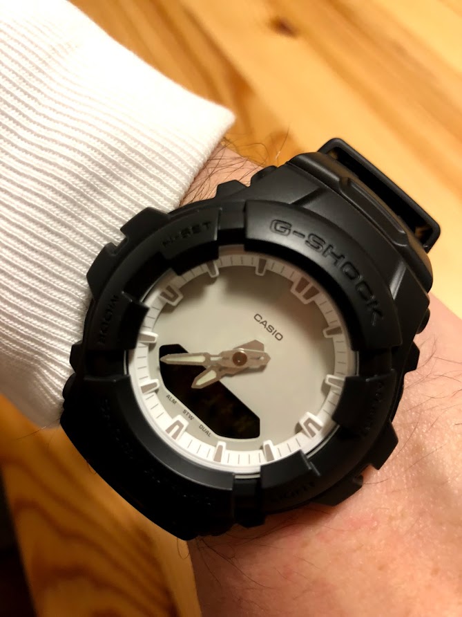 冬バーゲン☆】 G-SHOCK G-100BB-1A 新品未使用品 生産終了モデル