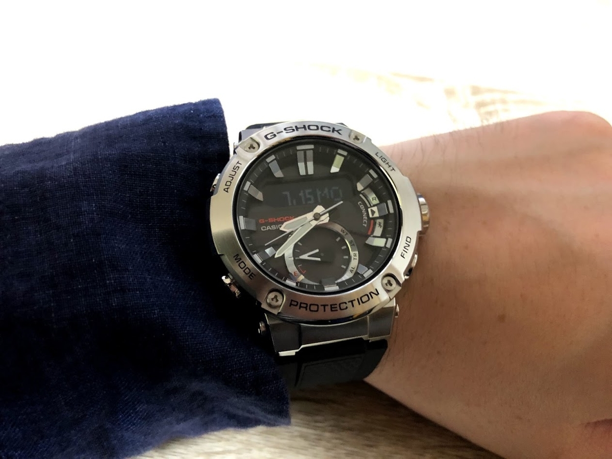 レビュー オンオフ兼用の万能g Shock G Steelの新作 Gst B0 1ajf を購入してみた感想 Ken Blog レビュー オンオフ兼用の万能g Shock G Steelの新作 Gst B0 1ajf を購入してみた感想 Ken Blog