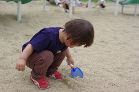 砂掘り