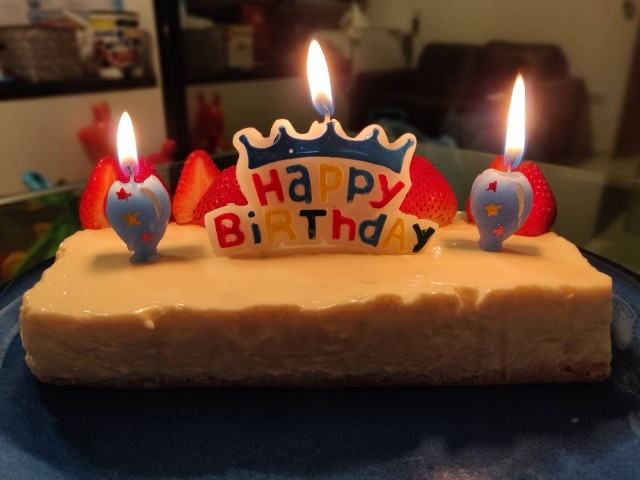 旦那氏 27歳バースデー 常夏日記