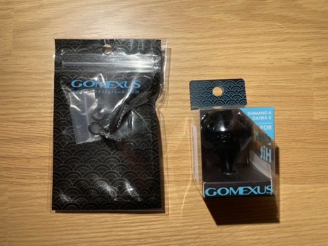 カスタム】21カルディアLT4000-CXHをゴメクサス製のパワーハンドルノブ