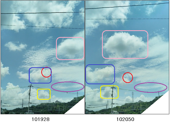 空の写真（2）不思議な彩雲と雲の謎めく動き。 - tn198403s 高校時代blog