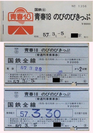 遊び21．「青春18のびのびきっぷ」から始まった旅はいまだ途中