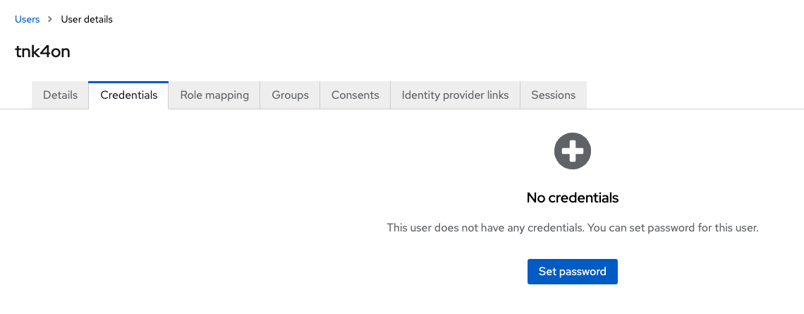 Credentialsの作成