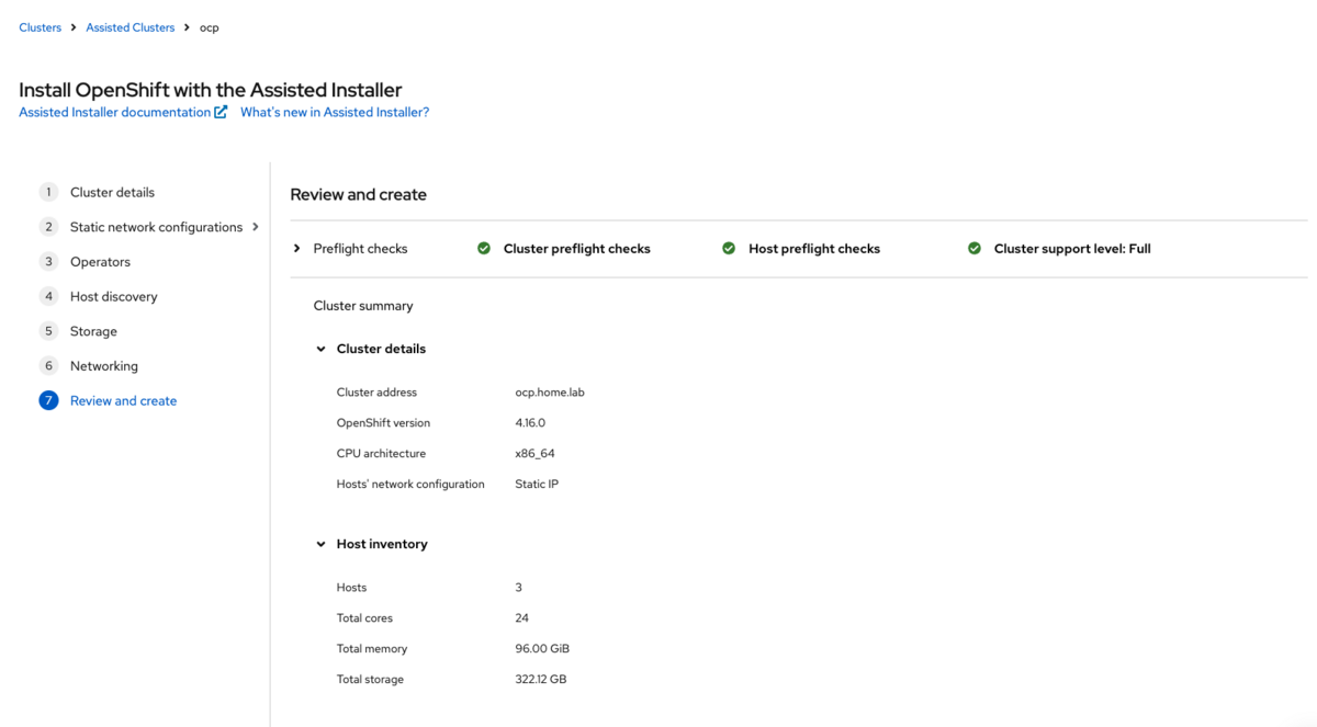 Review and create(1/3)