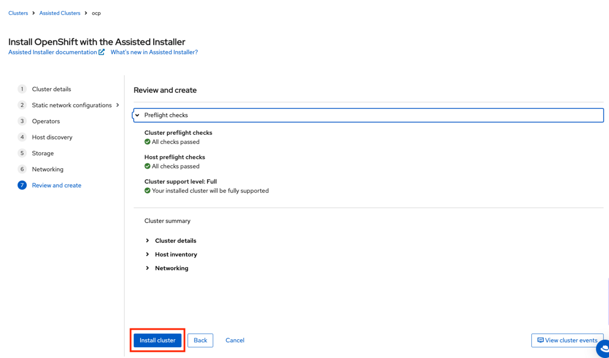 Review and create(3/3)