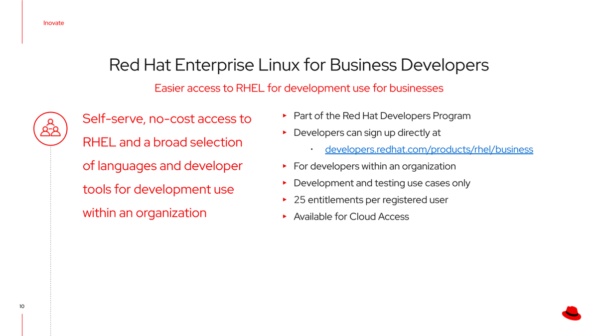 Red Hat Enterprise Linux for Business Developers