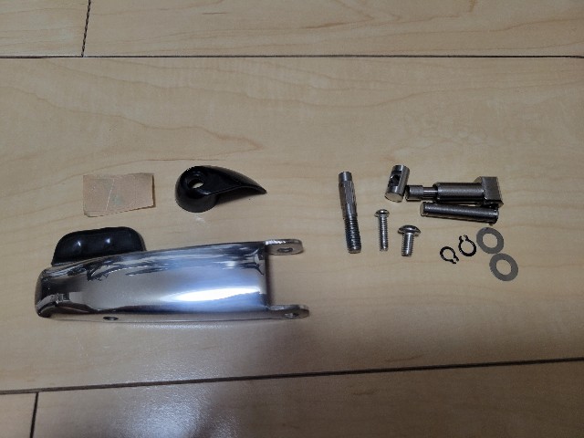 ボードウォーク君復活！！ヒンジレバー交換 - ぽたらいふ ミニベロ旅