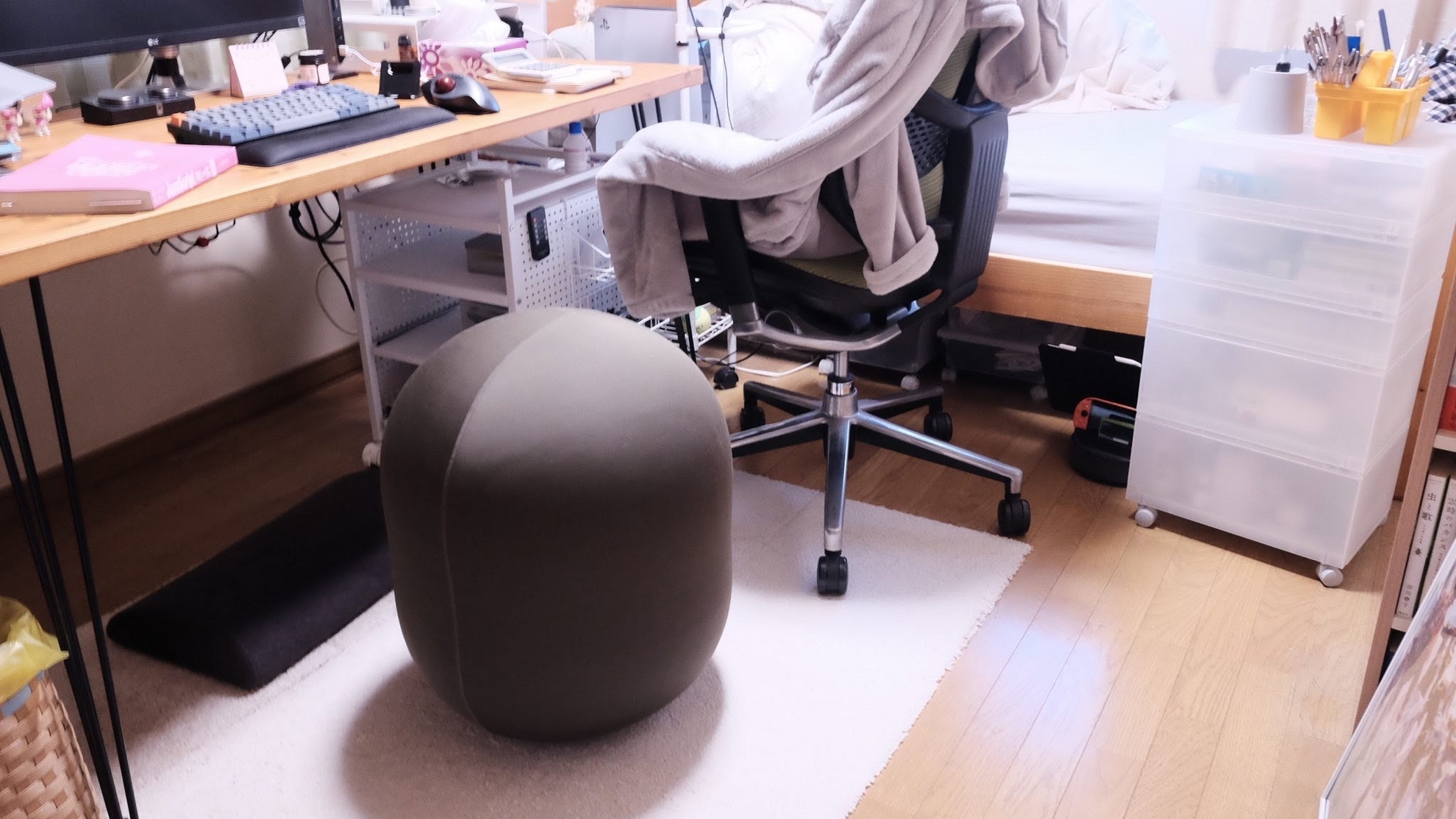 ちょっといい値段するおしゃれなバランスボールmallowを買った - お