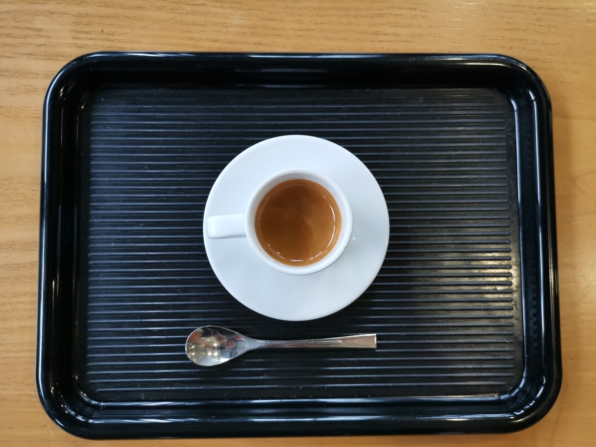 小さすぎるコーヒー