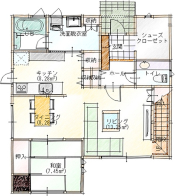 収納の多い間取り