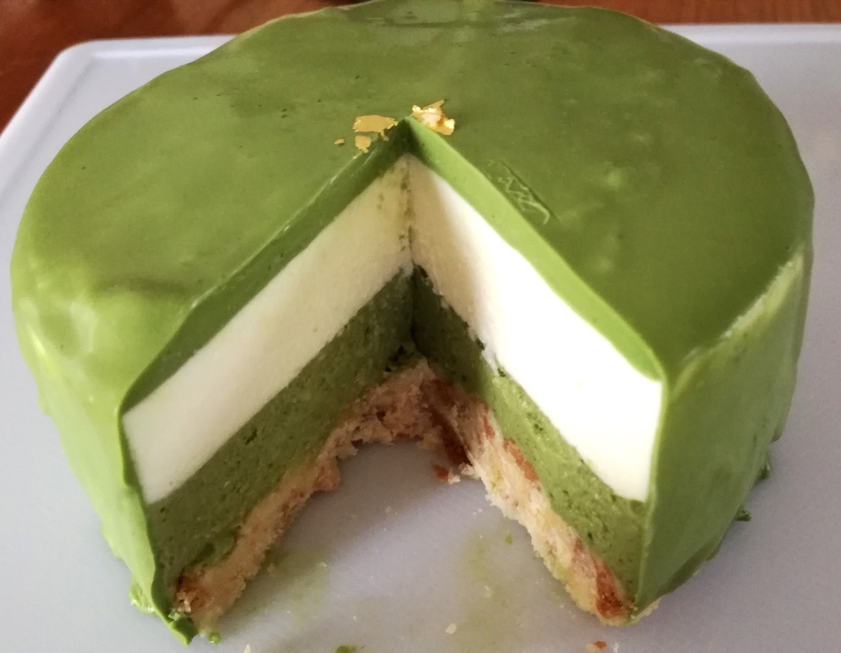 抹茶とクリームチーズのムースケーキ 失敗の巻 - to-wayu’s diary