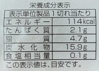 コーヒースイスロールカロリー