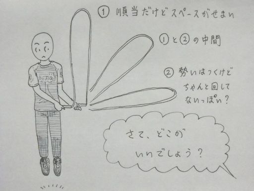404 サイドスイングはどこを回すのか？ - とびまるの「なわとびのこと」