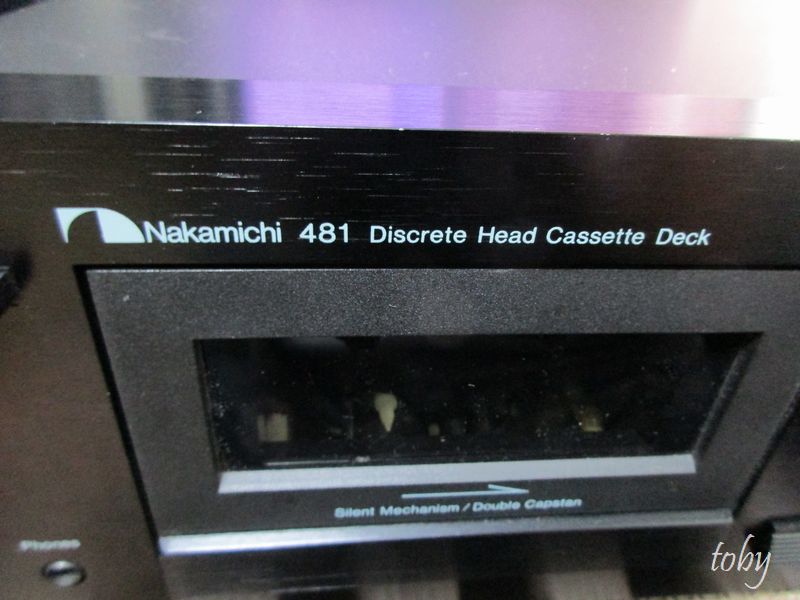 Nakamichi 481 カセットデッキ◆現状品 Yahoo!オークション -「nakamichi 481」の落札相場・落札価格