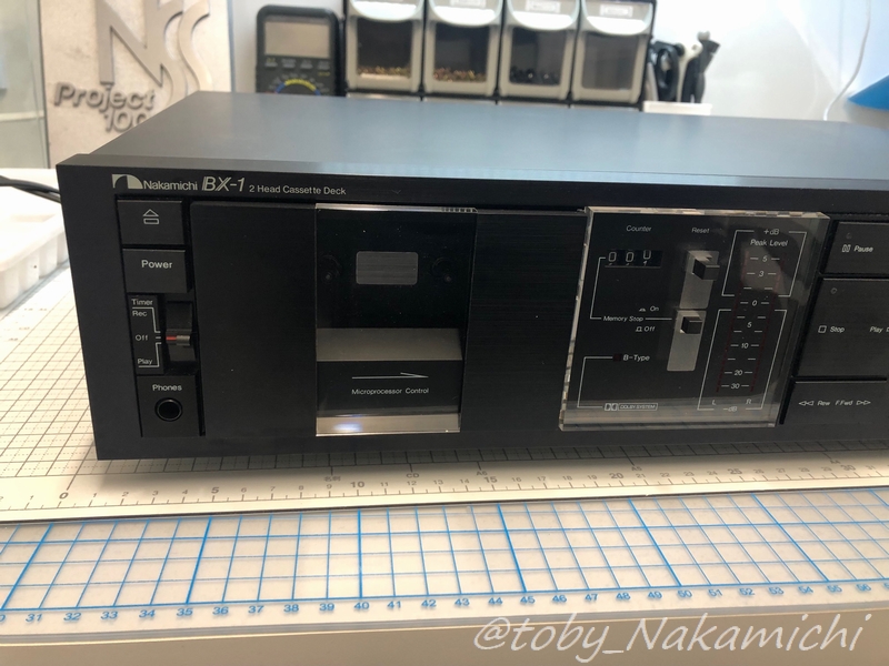 【希少】Nakamichi BX-1 カセットデッキ 希少】Nakamichi BX-1 カセットデッキ