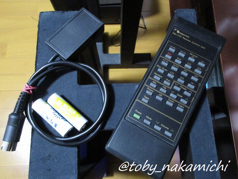ナカミチ リモコン+CD Player2でカセットデッキ操作可能 ナカミチ