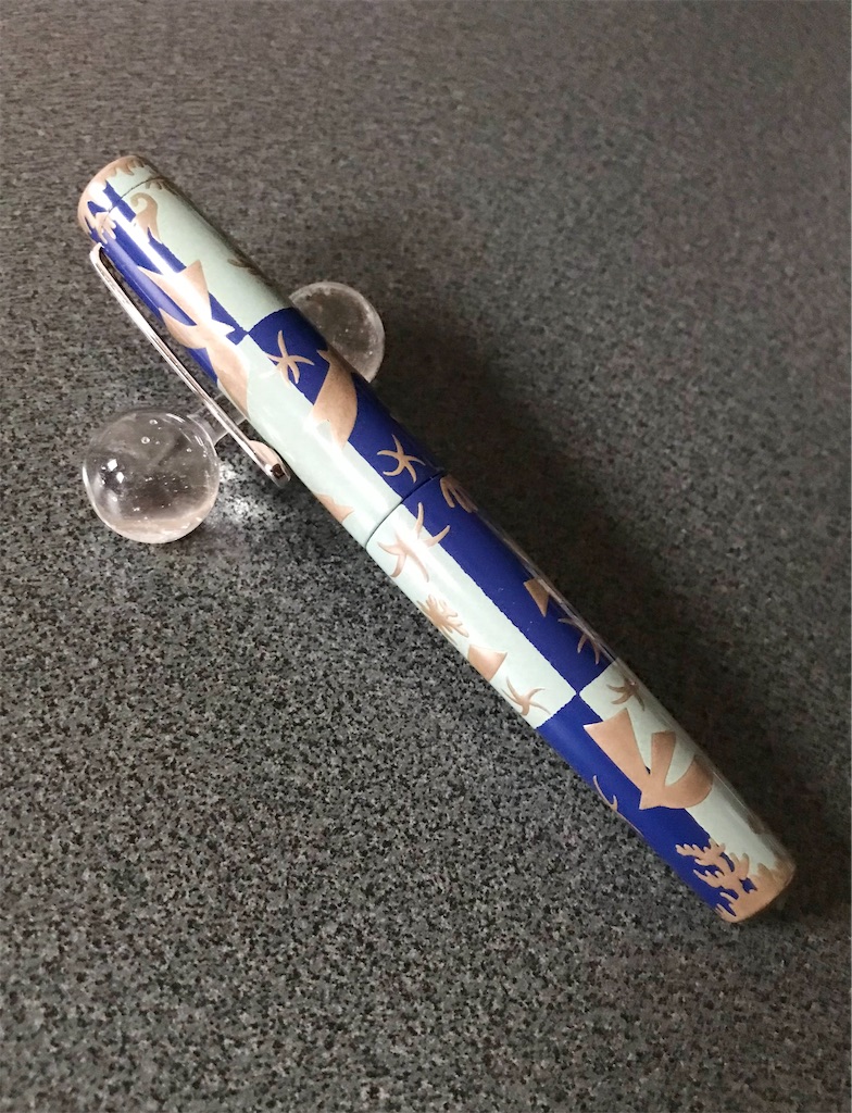 NAKAYA】 中屋万年筆 万年筆 ネオスタンダード 天色 海亀