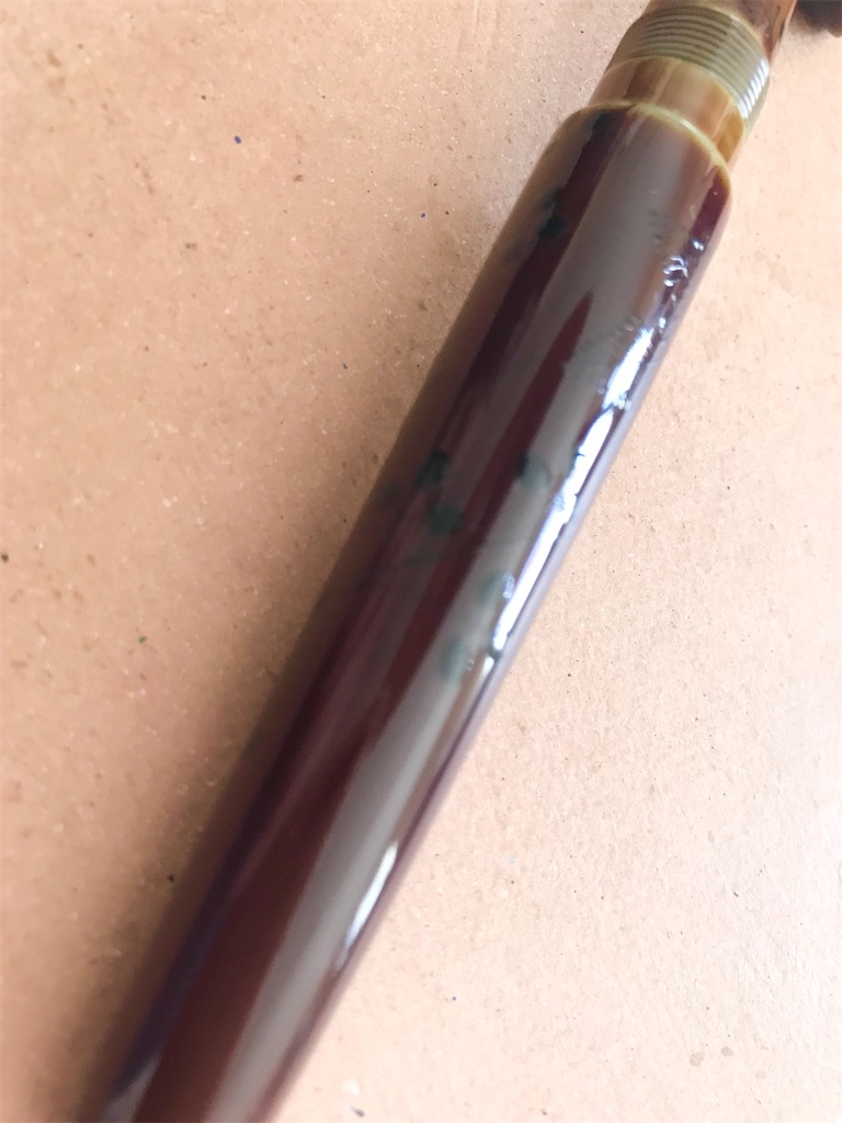NAKAYA】 中屋万年筆 万年筆 シガーモデル ポータブル 碧溜 夜香蒔絵