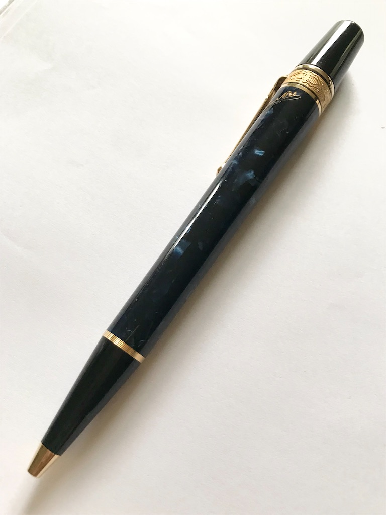 MONTBLANC】 モンブラン ボールペン 作家シリーズ1998 エドガー