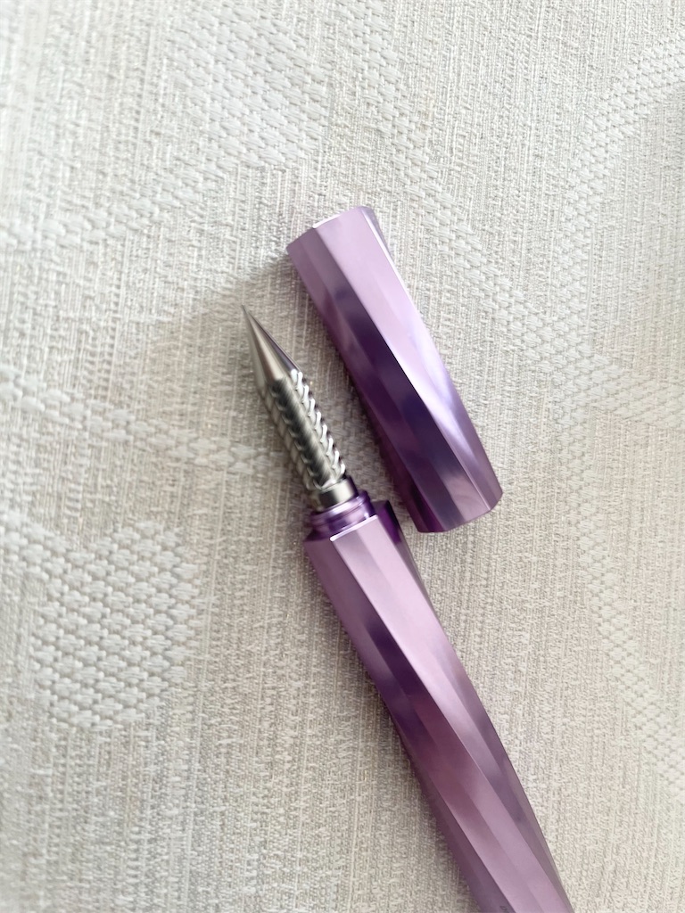 DRILLOG シャイニーライラック ペン軸 DRILLOG ドリログ クラシカル