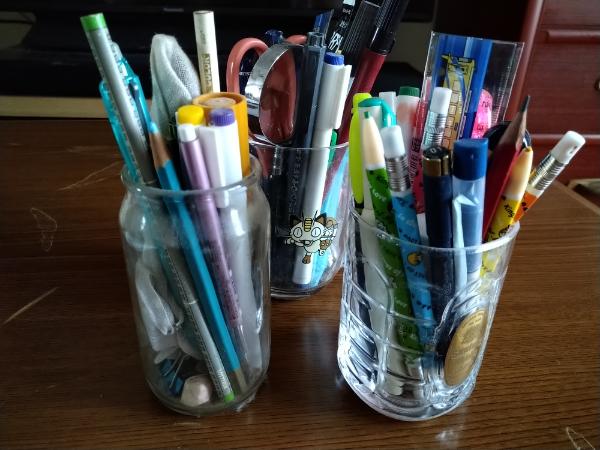 昔の万年筆のインクは青かった らんぷの仕業